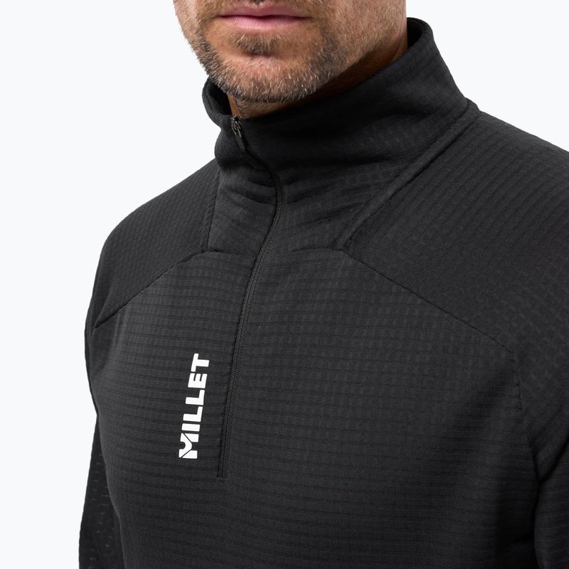Pánská fleecová mikina Millet Parmelan Light Fleece black 4