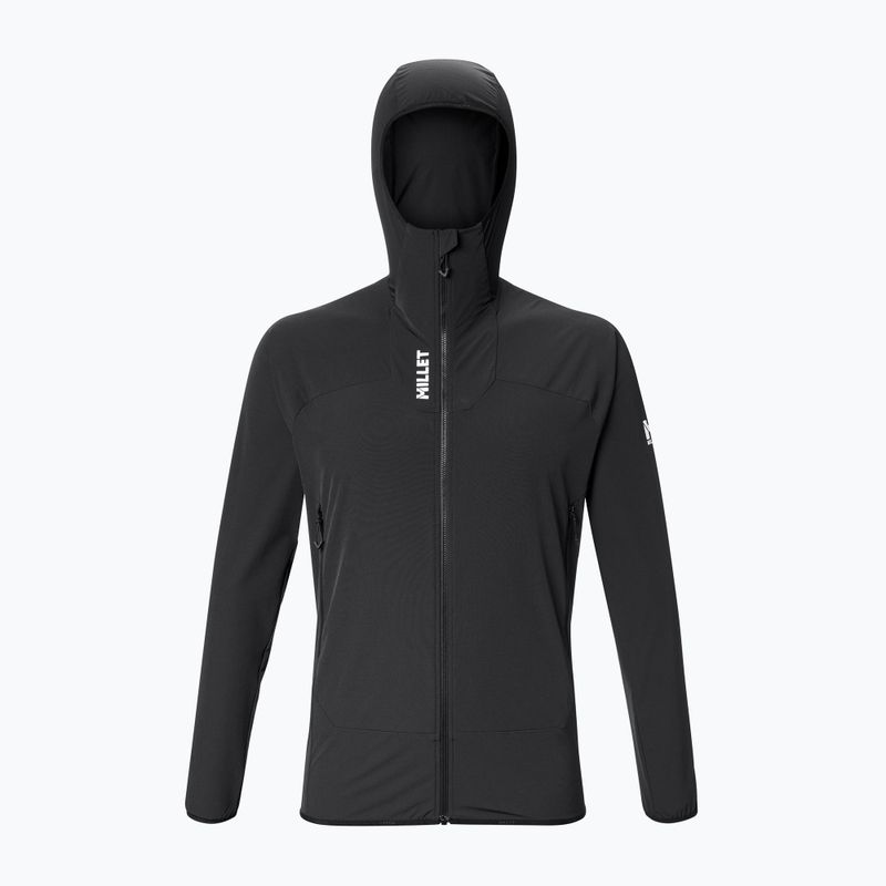 Pánská softshellová bunda Millet Kamet Xcs Light Hoodie black 6
