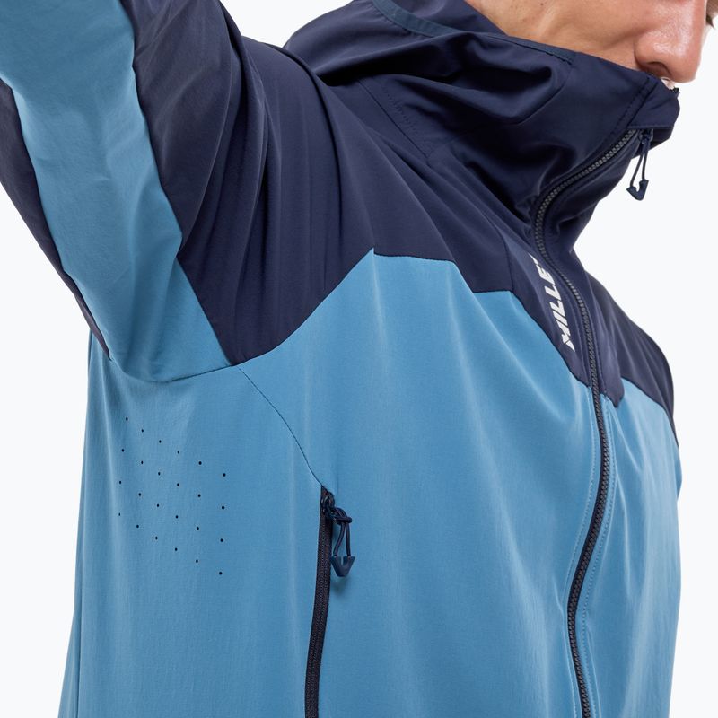 Pánská softshellová bunda Millet Kamet Xcs Light Hoodie coronet blue/saphir 5