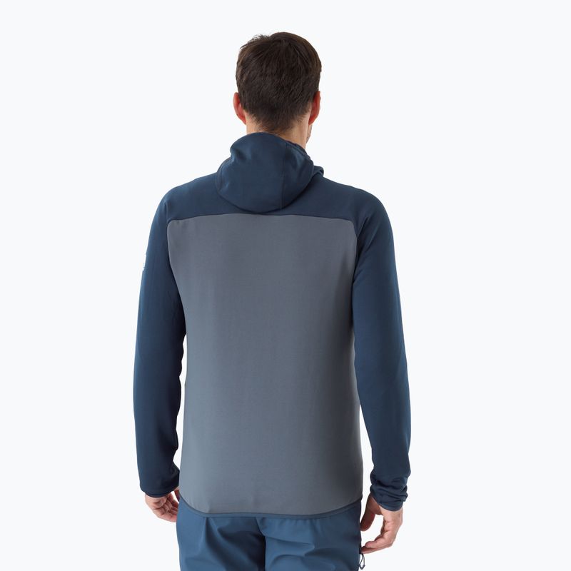 Pánská mikina Millet Seneca Fleece Hoodie saphir/shadow blue 3