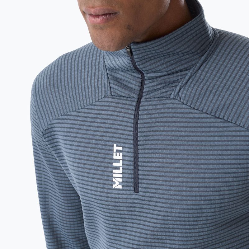 Pánská fleecová mikina Millet Parmelan Light Fleece shadow blue 4