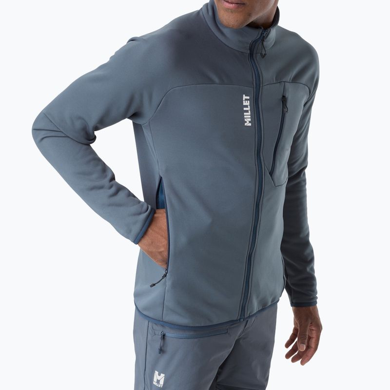 Pánská mikina Millet Seneca Fleece shadow blue 4