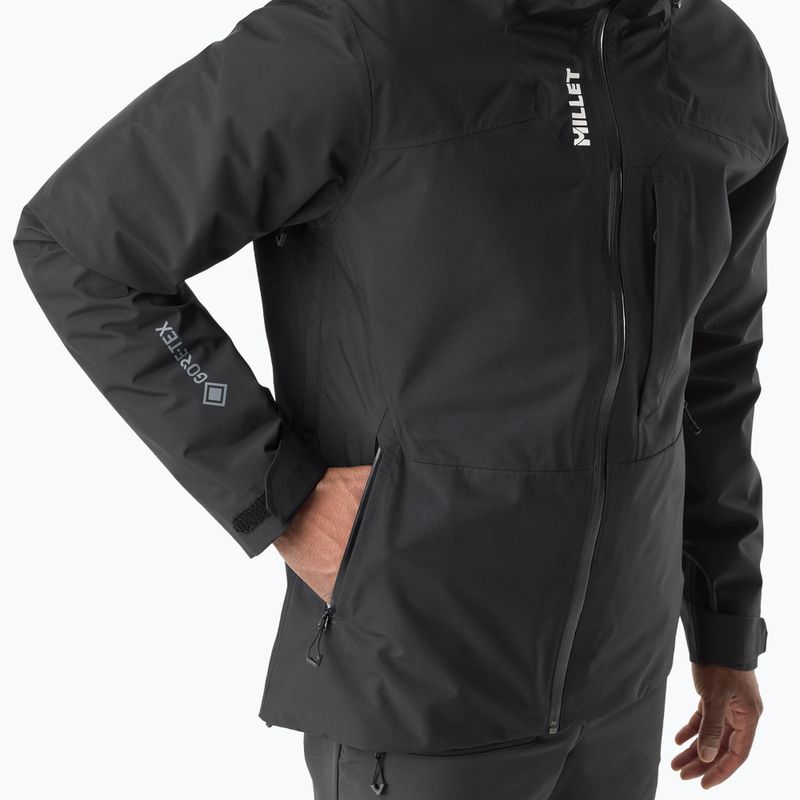 Pánská nepromokavá bunda Millet Kamet Gore-Tex Jacket Jacket black 4