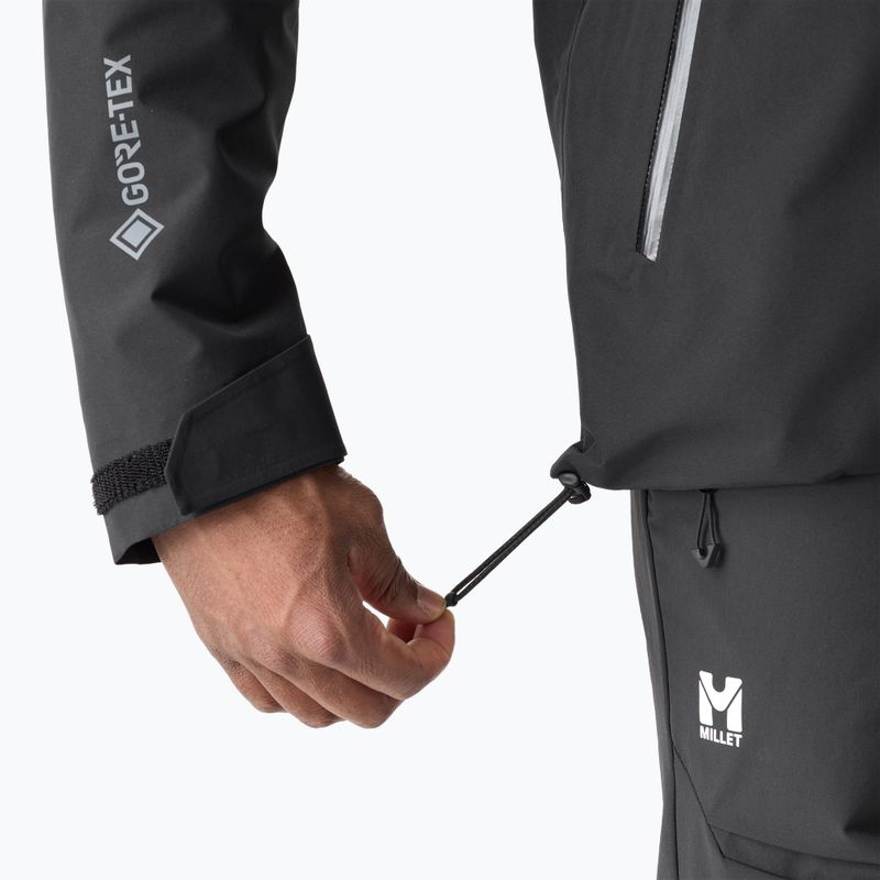 Pánská nepromokavá bunda Millet Kamet Gore-Tex Jacket Jacket black 9