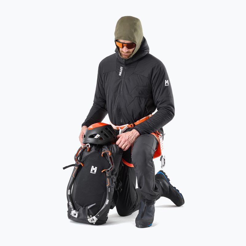 Pánská zateplená bunda Millet Kamet Primaloft Hoodie Jacket black 2