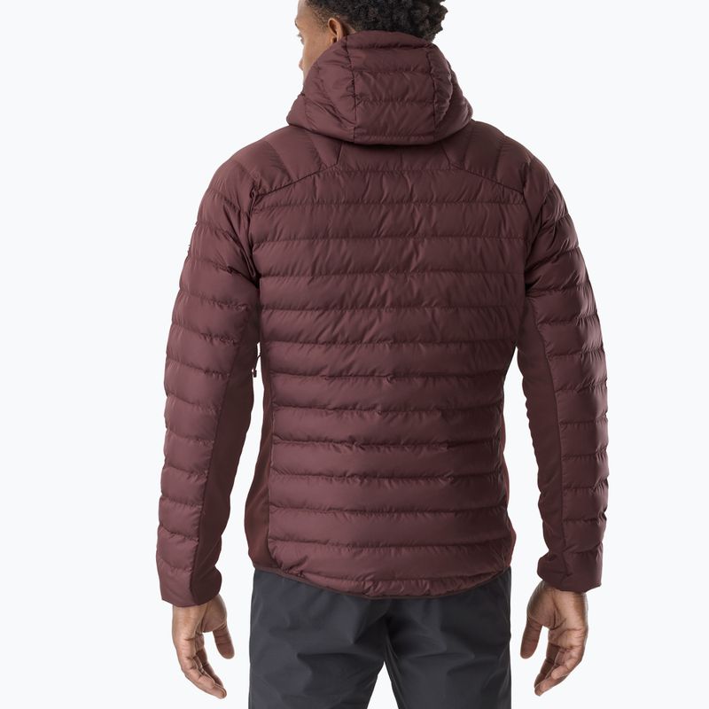 Pánská zateplená bunda Millet Fitz Roy Warm Hoodie Jacket truffle 3
