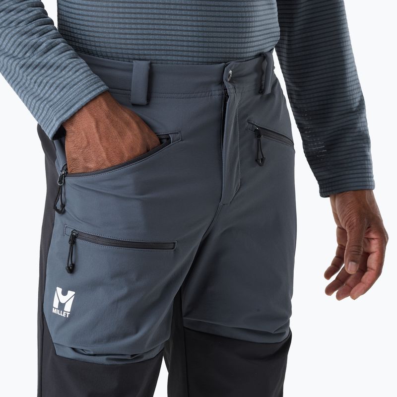 Pánské trekové kalhoty Millet Seneca XCS200 shadow blue/black 5