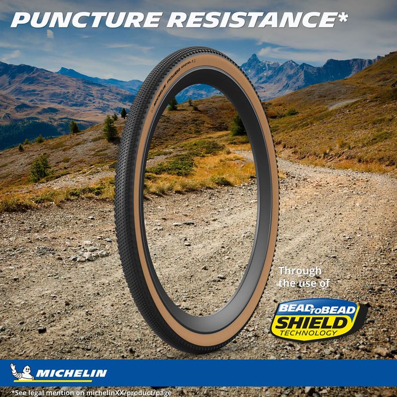 Plášť na kolo Michelin Power Gravel V2 TS TLR Competition Line 700 x 40C classic 7