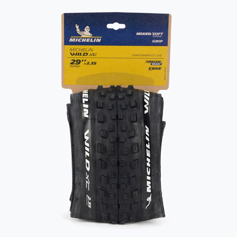 Cyklistické pláště Michelin Wild Xc Ts Tlr Kevlar Performance Line černá 947290 2