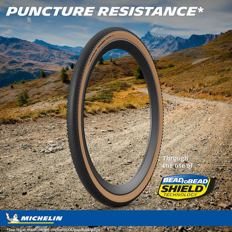 Plášť na kolo Michelin Power Gravel V2 TS TLR Competition Line 700 x 35C classic 7