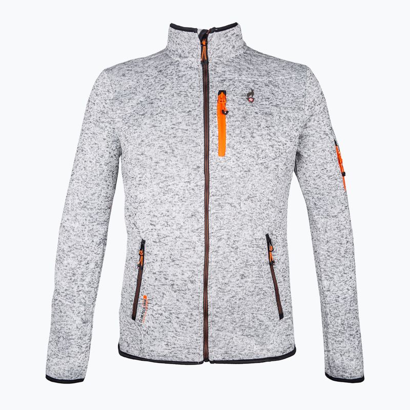 Pánská fleecová mikina Aulp Navoy Melanged Knit grey 6