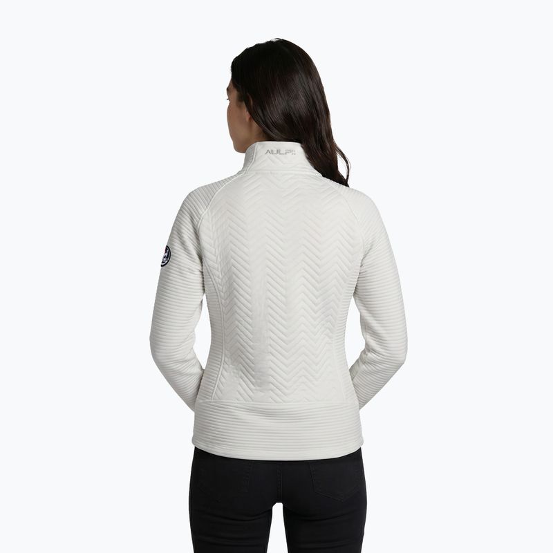 Dámská mikina Aulp Simix Jacquard Knit white 2