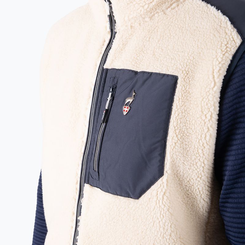 Pánská vesta Aulp Tarik Sherpa greige 3