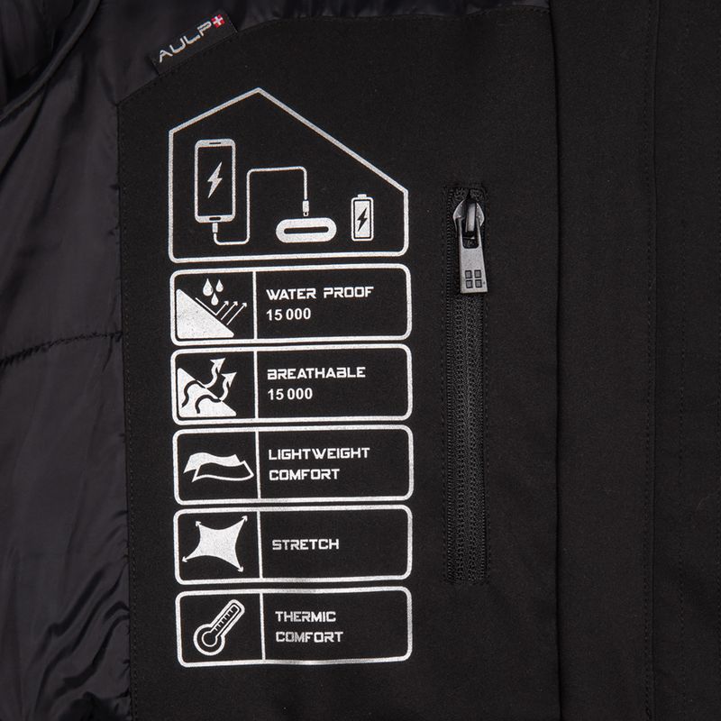 Dámská lyžařská bunda Aulp Sandi Ski black 9