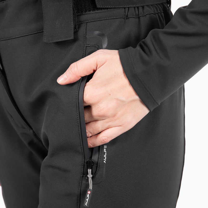 Dámské lyžařské kalhoty Aulp Velen Softshell Ski black 5