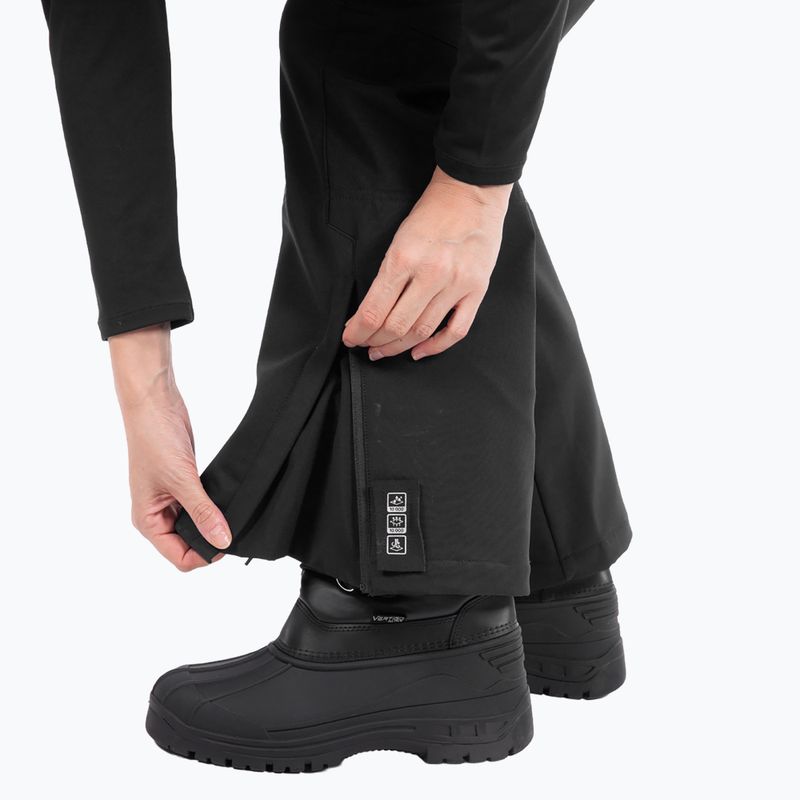 Dámské lyžařské kalhoty Aulp Velen Softshell Ski black 7