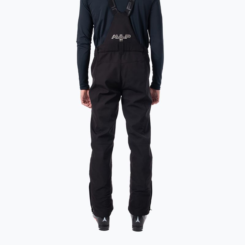 Pánské lyžařské kalhoty Aulp Vizil Softshell Ski black 2