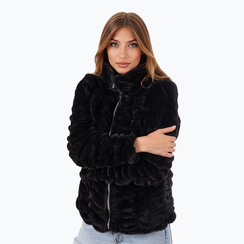 Dámská zimní bunda Aulp Candy Faux Fur black 3