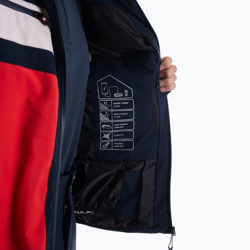Pánská lyžařská bunda Aulp Shane Ski flame red 8