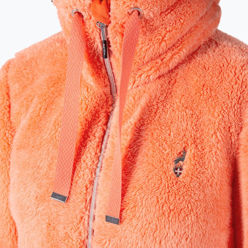 Dámská mikina Aulp Visha Coral Fleece hibiscus 4