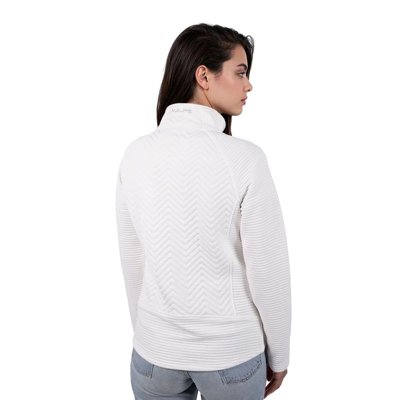 Dámská větrovka Aulp Simix Jacquard Knit white 2