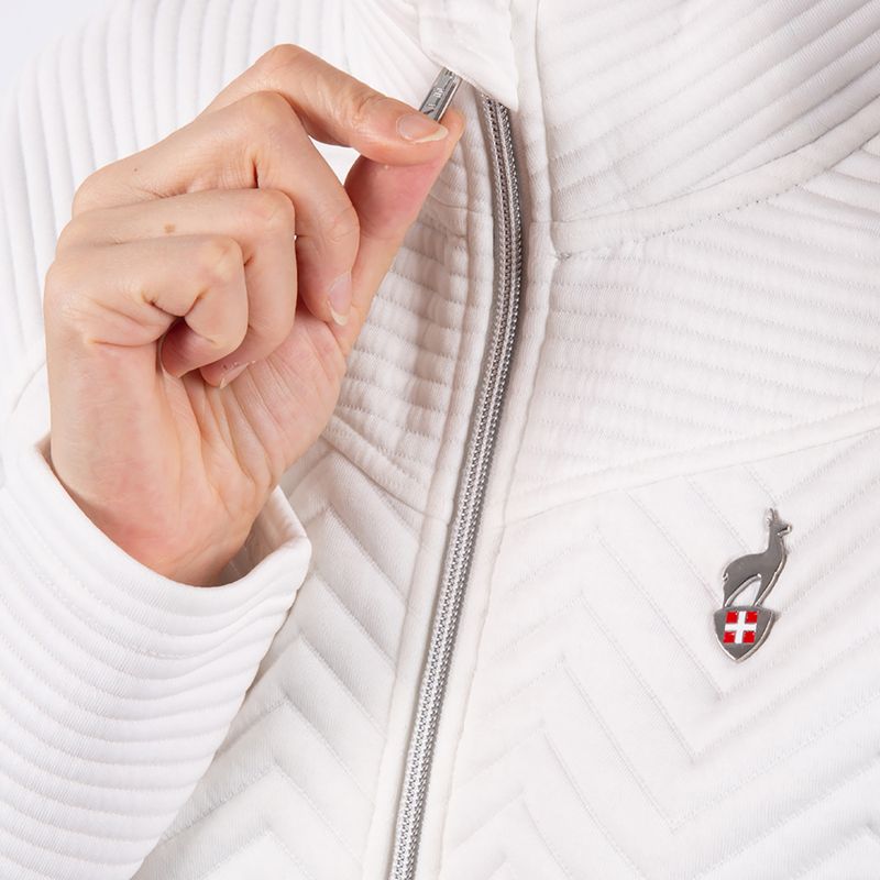 Dámská větrovka Aulp Simix Jacquard Knit white 3