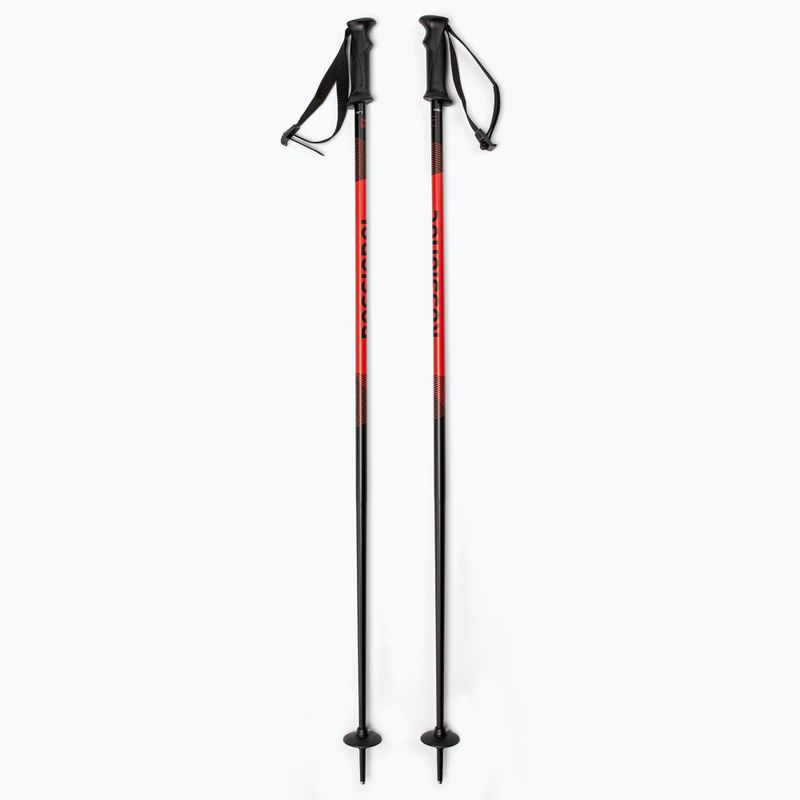 Lyžařské hole Rossignol Tactic black/red