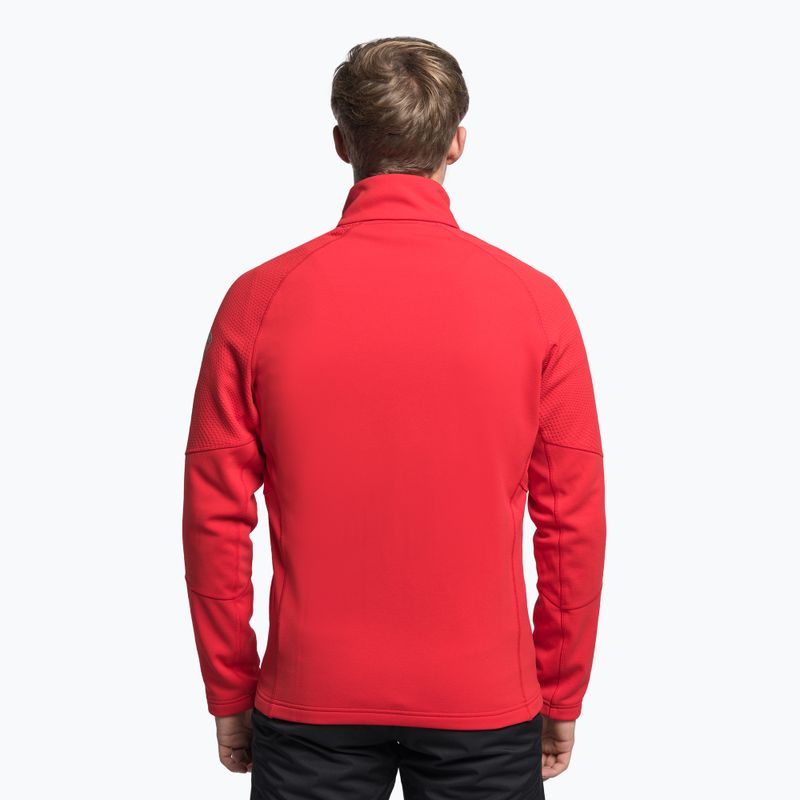 Pánská lyžařská mikina Rossignol Classique Clim red 4
