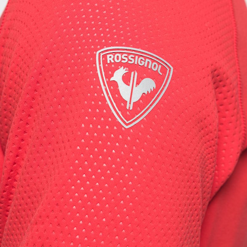 Pánská lyžařská mikina Rossignol Classique Clim red 5