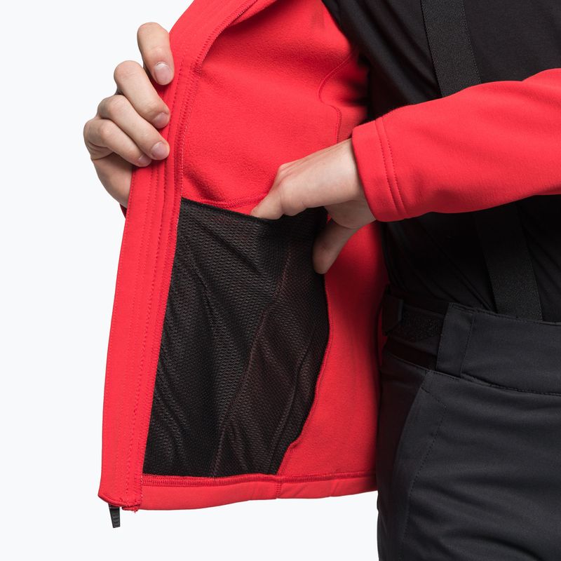 Pánská lyžařská mikina Rossignol Classique Clim red 9