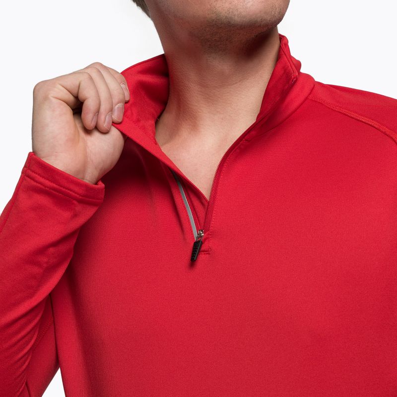 Pánská termoakční mikina Rossignol Classique 1/2 Zip red 6