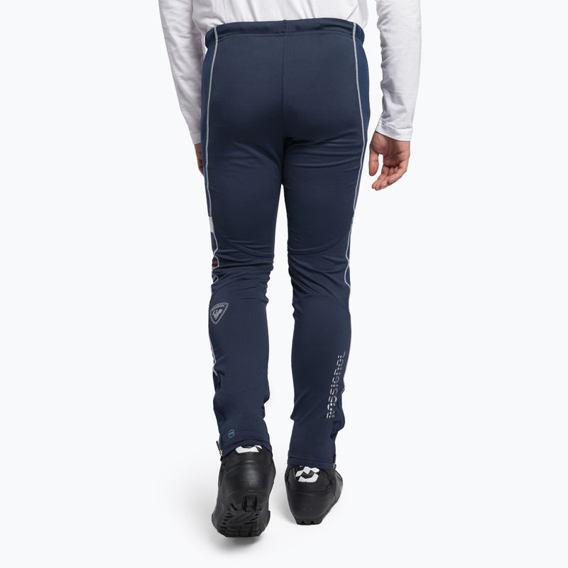 Pánské kalhoty na běžecké lyžování Rossignol Poursuite navy 4