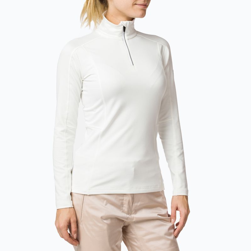 Dámská lyžařská mikina Rossignol W Classique 1/2 Zip white 2