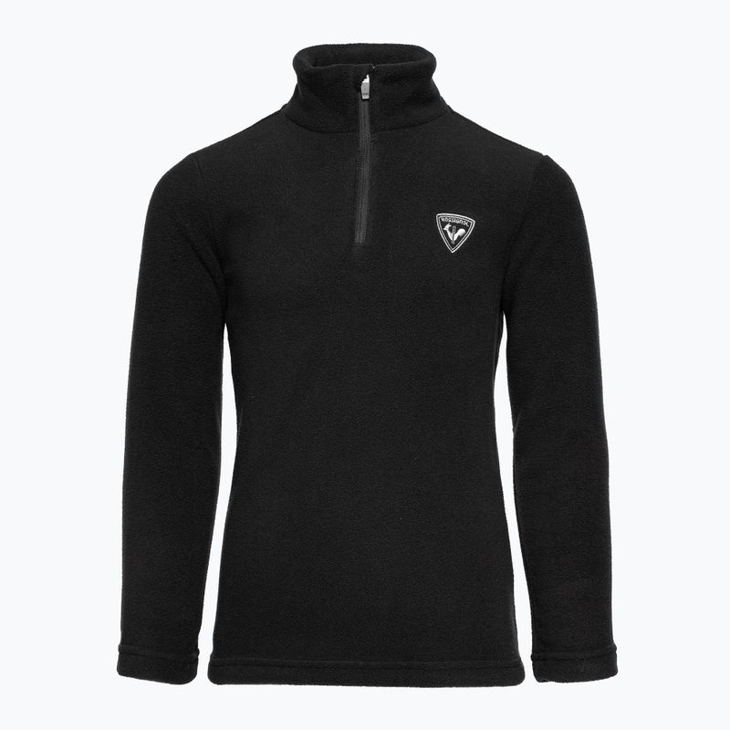 Dětská lyžařská mikina Rossignol 1/2 Zip Fleece black 3