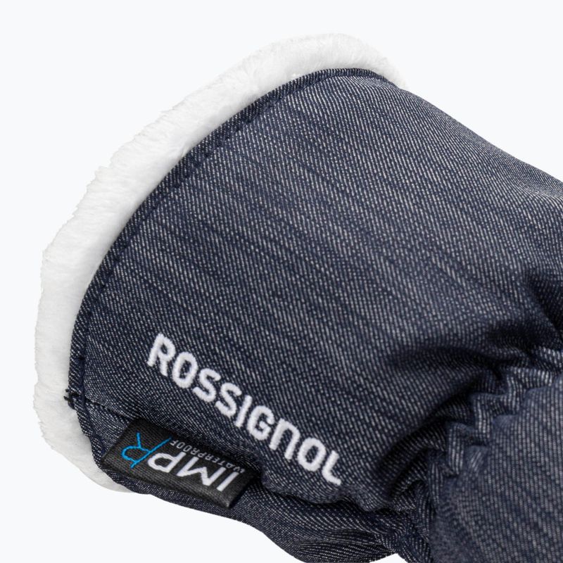Dámské lyžařské rukavice Rossignol W Temptation Impr M denim 4