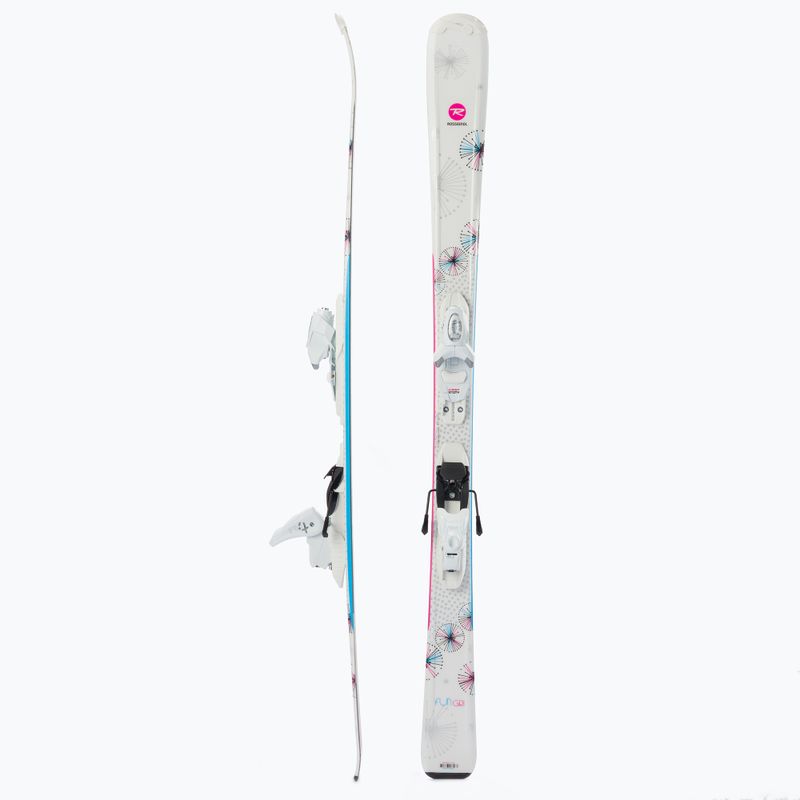 Dětské sjezdové lyže Rossignol Fun girl KX + KID 4 GW white 2