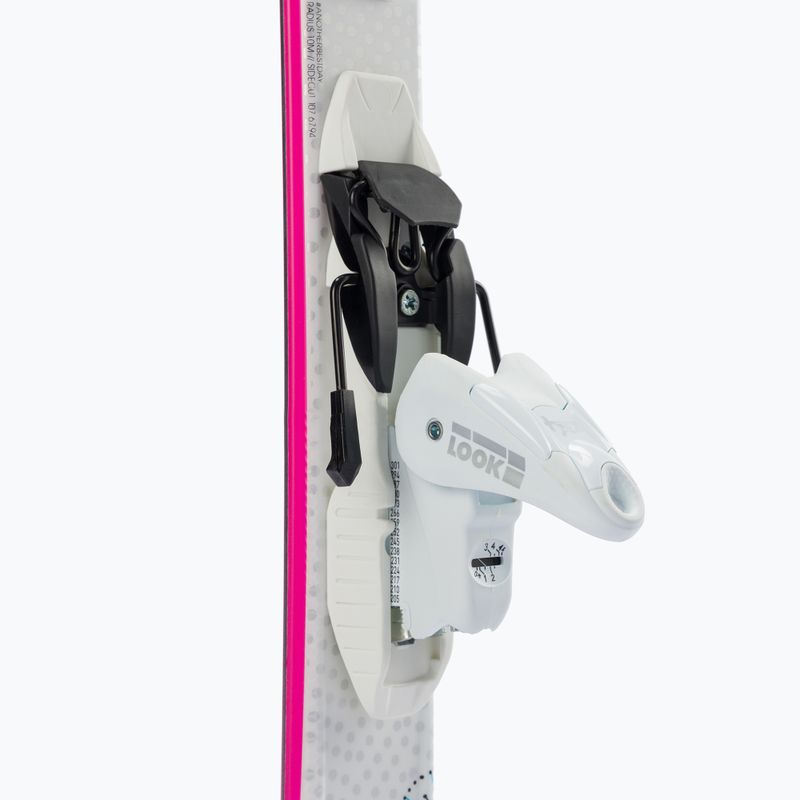 Dětské sjezdové lyže Rossignol Fun girl KX + KID 4 GW white 7