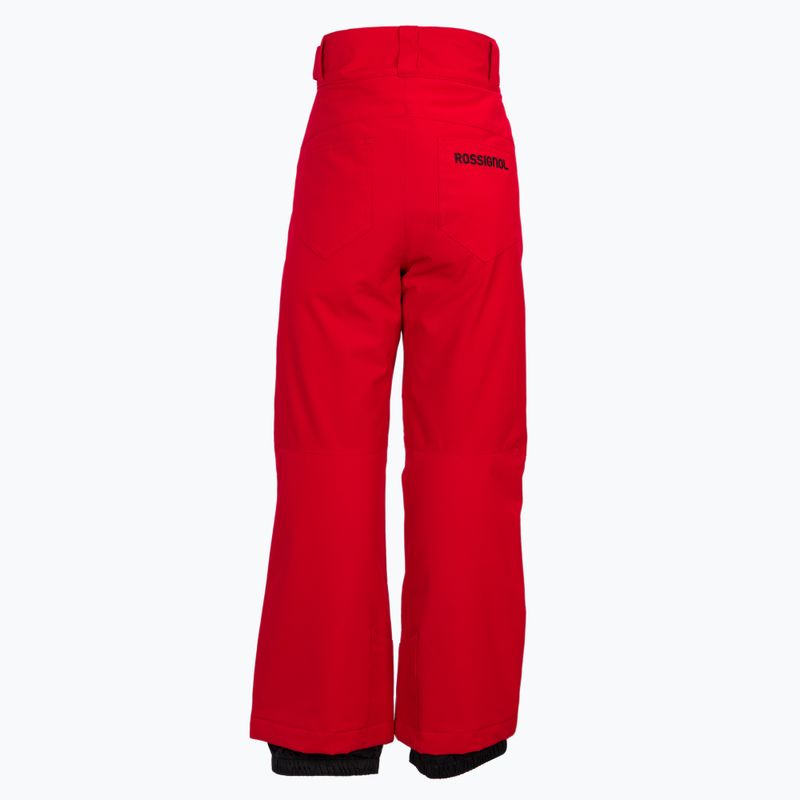 Dětské lyžařské kalhoty Rossignol Ski red 2