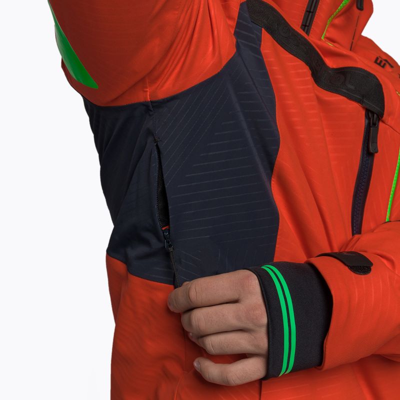 Pánská lyžařská bunda Rossignol Hero Aile Jkt neon red 11
