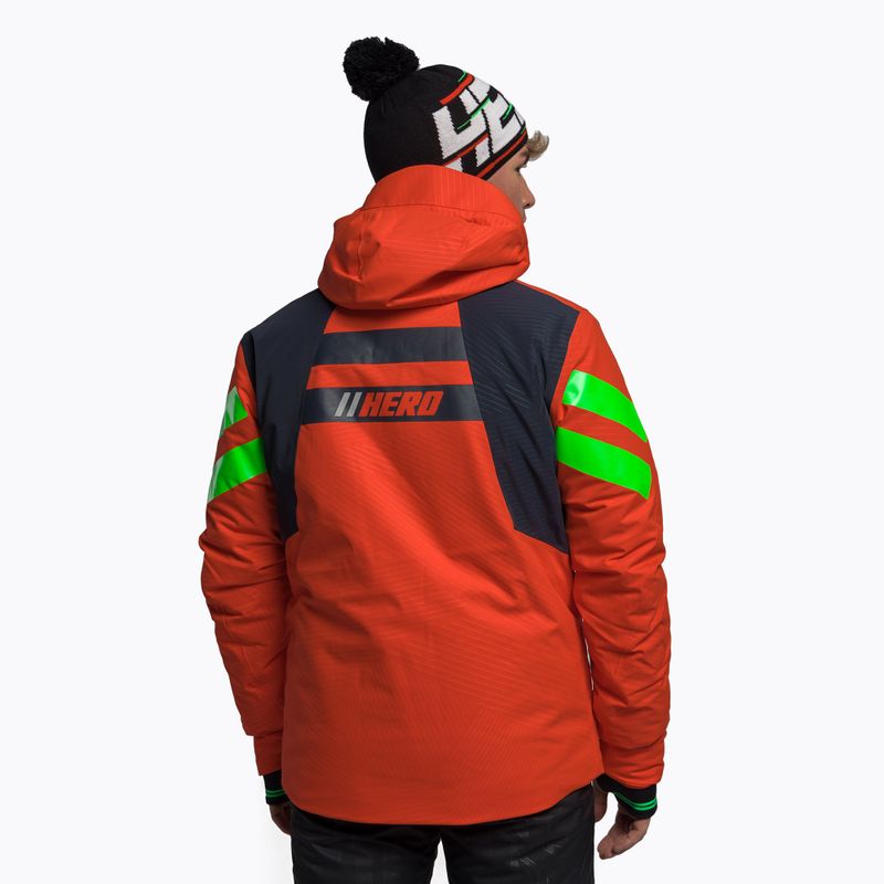 Pánská lyžařská bunda Rossignol Hero Aile Jkt neon red 4