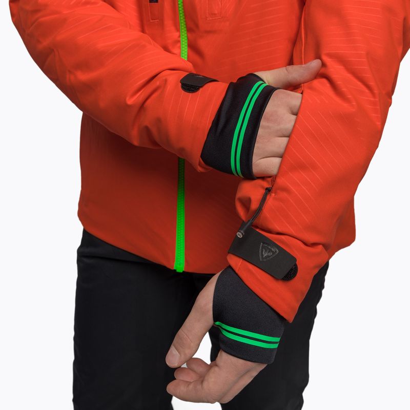 Pánská lyžařská bunda Rossignol Hero Aile Jkt neon red 8