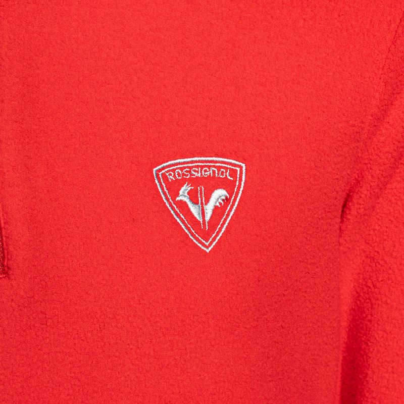 Rossignol Dětská lyžařská mikina 1/2 Zip Fleece oranžová 8