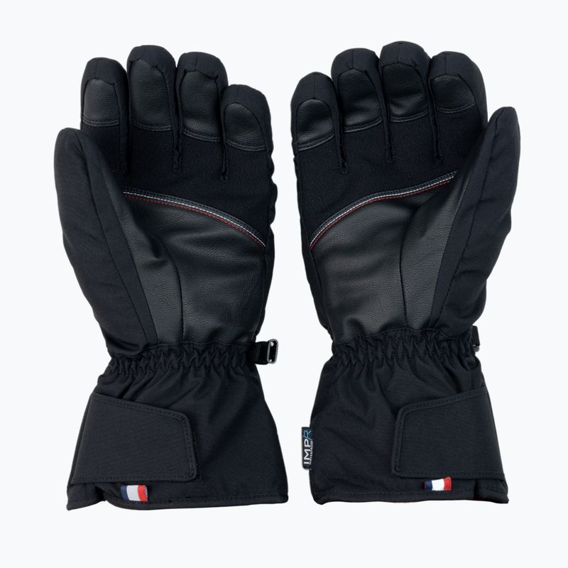 Pánské lyžařské rukavice Rossignol Legend Impr black/white 2