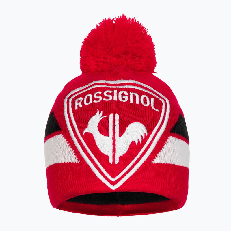 Dětská zimní čepice Rossignol L3 Jr Rooster sports red 2