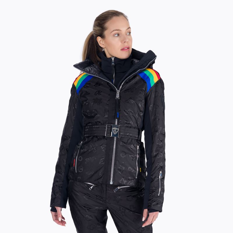 Dámská lyžařská bunda Rossignol W Rainbow black
