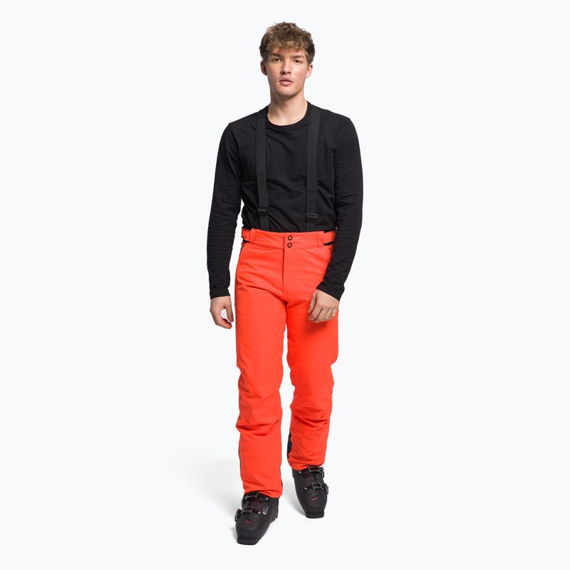 Pánské lyžařské kalhoty Rossignol Hero Ski neon red