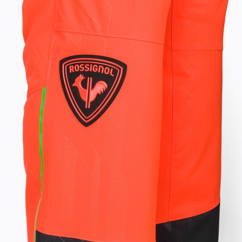 Pánské lyžařské kalhoty Rossignol Hero Ski neon red 12