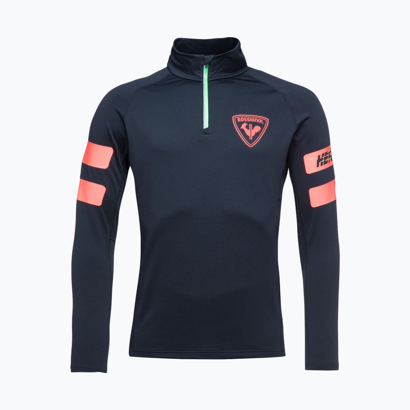 Pánská lyžařská mikina Rossignol Classique Hero 1/2 Zip black/red 3