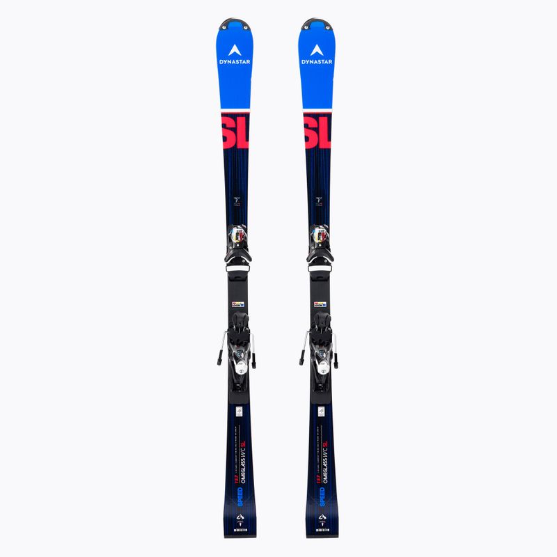 Sjezdové lyže Dynastar Omeglass WC Fis SL R22 černé +SPX12 R DRKAI03