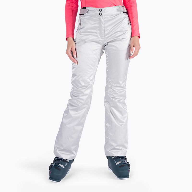Dámské lyžařské kalhoty Rossignol Ski Metallic silver